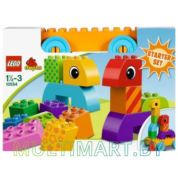 Конструктор LEGO Duplo 10554 Веселая каталка с кубиками